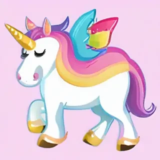 clip art unicorn
