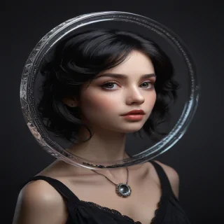 black circle transparent