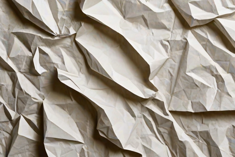 crumpled paper overlay