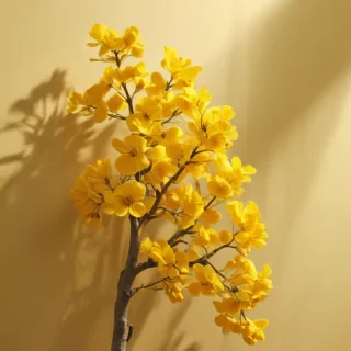yellow background aesthetic