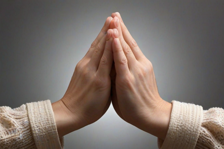 prayer hands transparent background