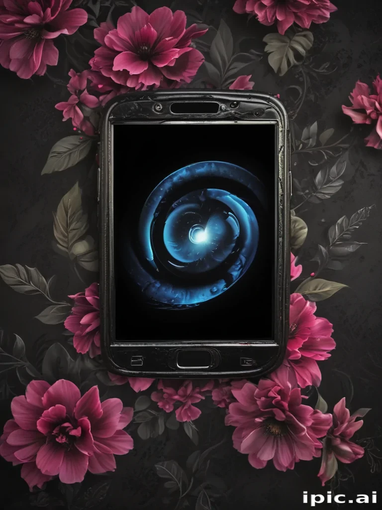 phone wallpaper black