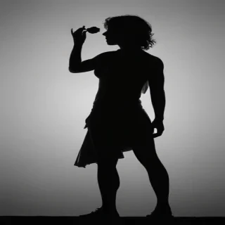 silhouette people png