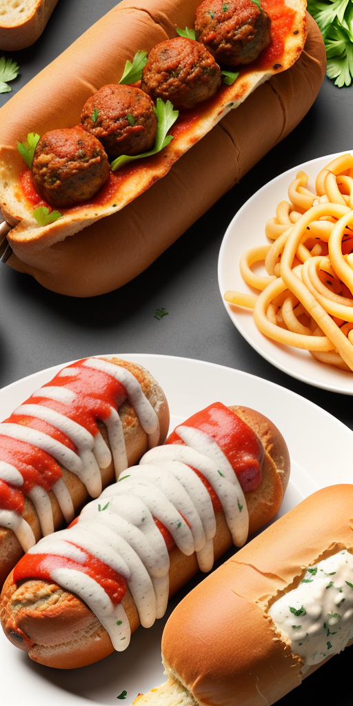 what to eat with meatball subs