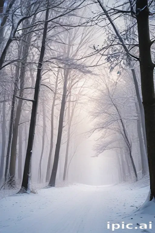 winter zoom background