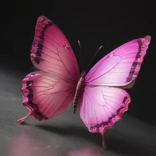 pink butterfly images