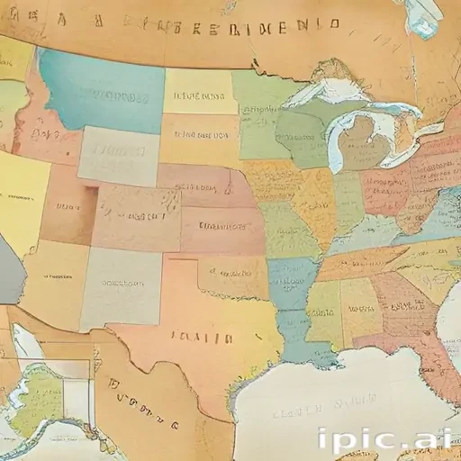 map of the usa