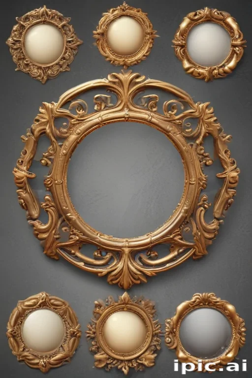 circle frame clipart