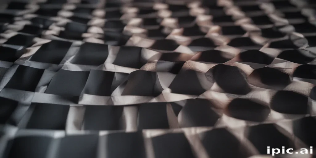 black checkered background