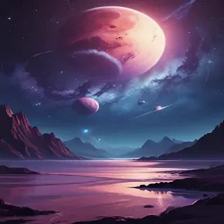 space wallpaper aesthetic