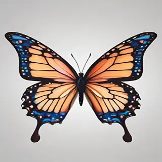 butterfly png outline