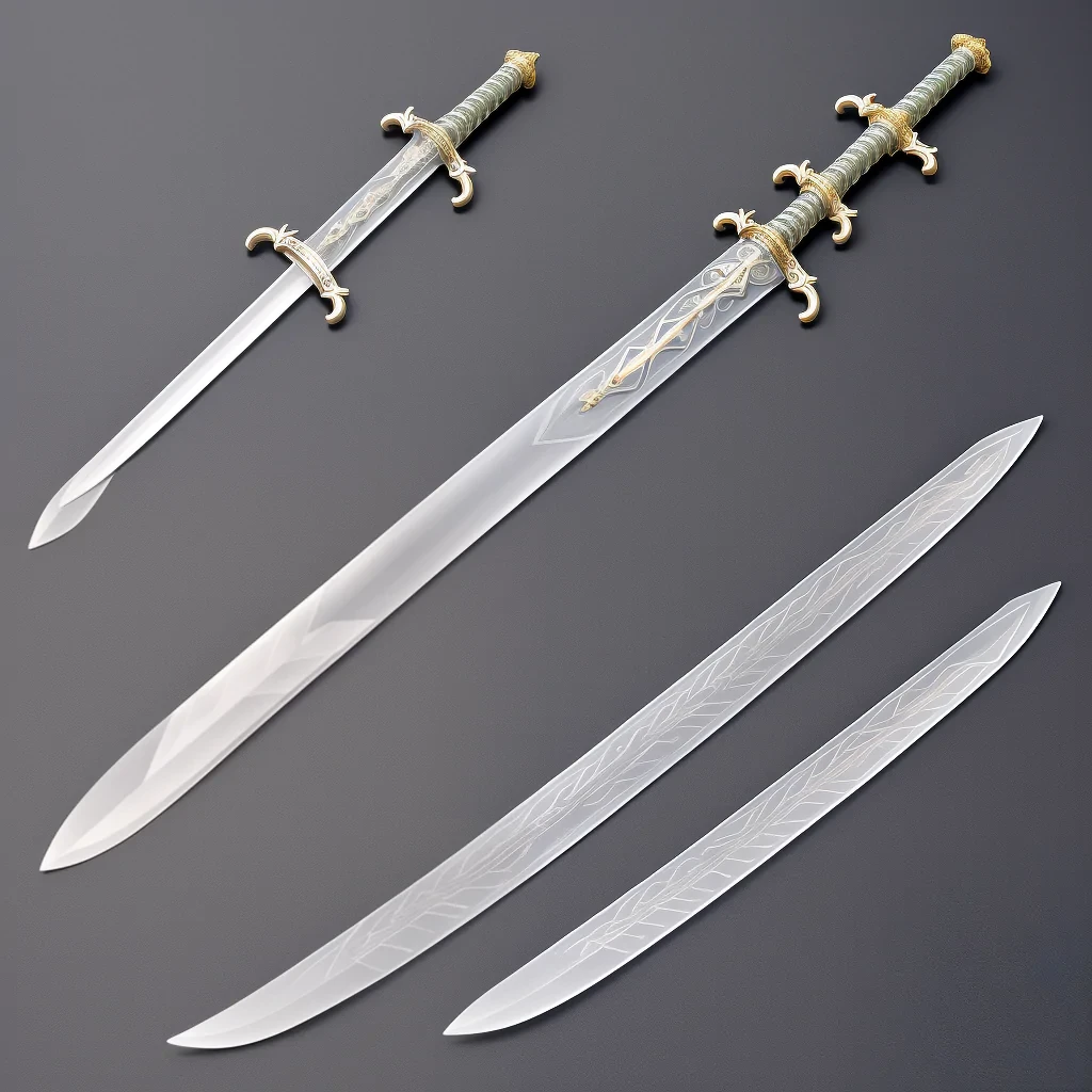transparent swords