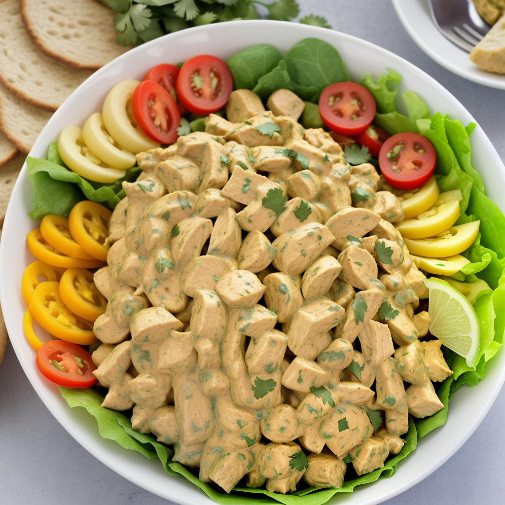 trader joe's curry chicken salad