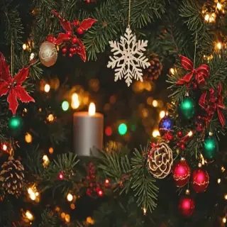 pretty christmas wallpaper
