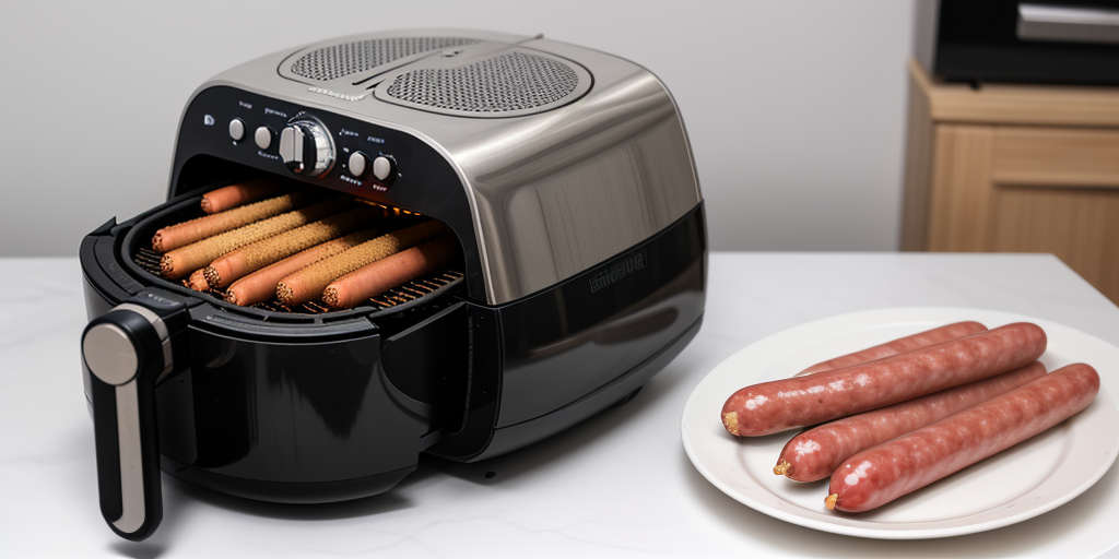 how long to cook frozen sausage in air fryer