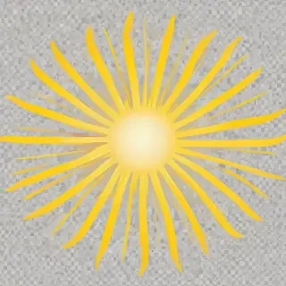 sunshine clipart transparent background