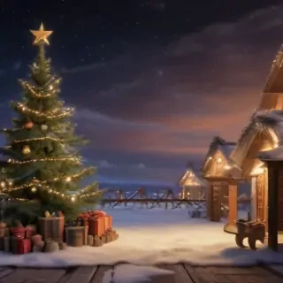 christmas story background