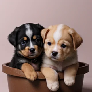 puppies background