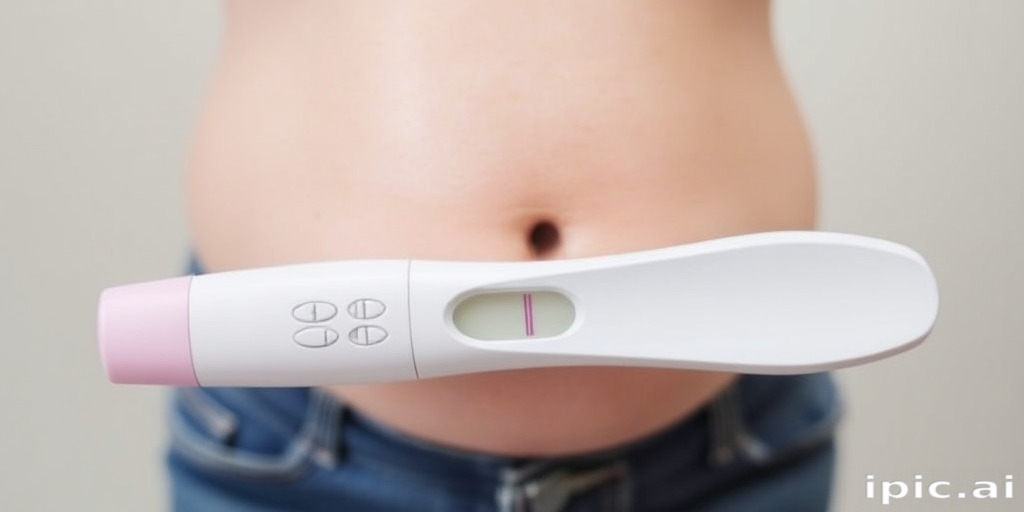 positive pregnancy test images