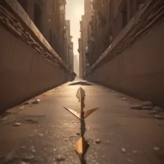 downward arrow