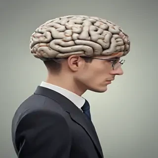 thinking person