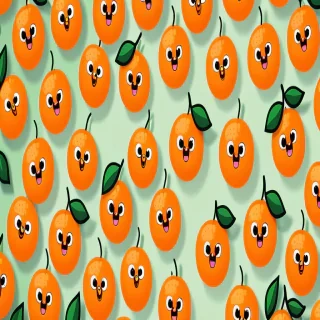 cute orange wallpapers
