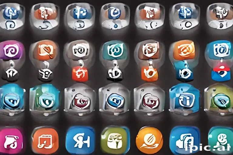 social media icons