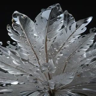 sparkling transparent
