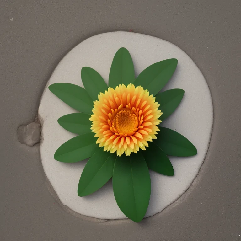 png border flower