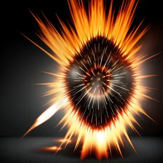 explosion transparent