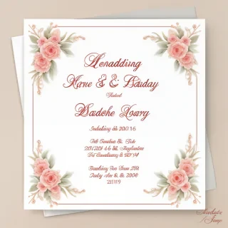 wedding card background