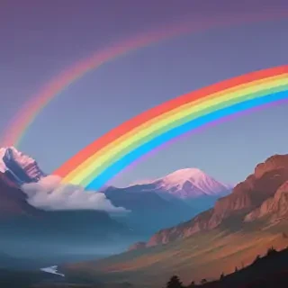 aesthetic wallpapers rainbow