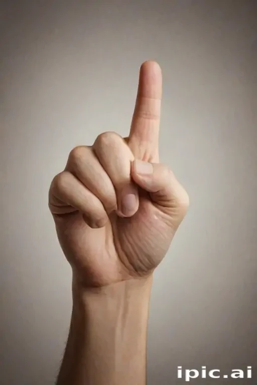 you pointing finger
