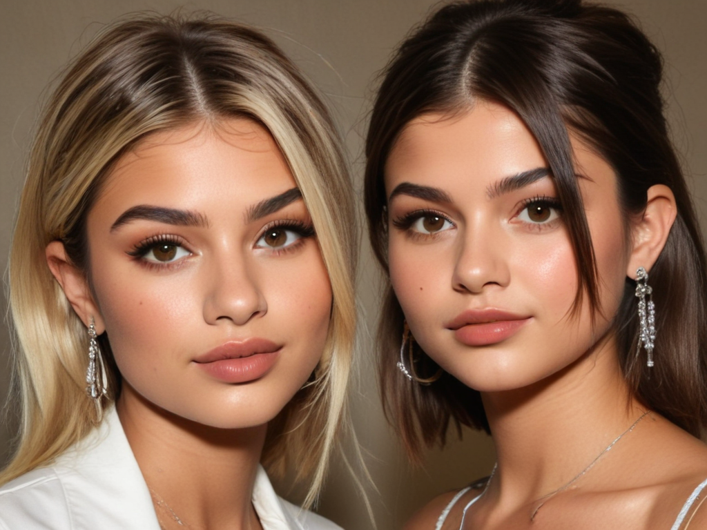 hailey bieber selena gomez picture