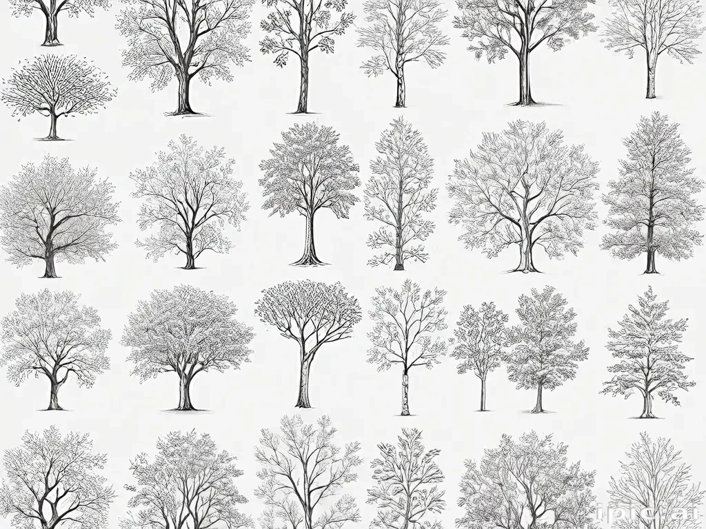images of trees for drawing