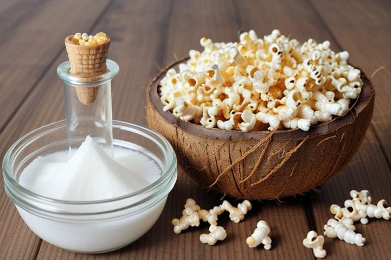 coconut oil for popping corn