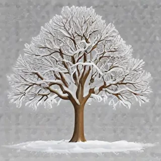 winter tree png