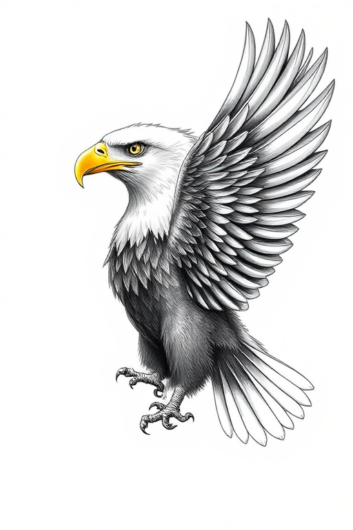 eagle drawing