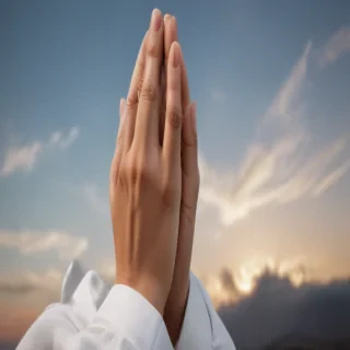 praying hand png
