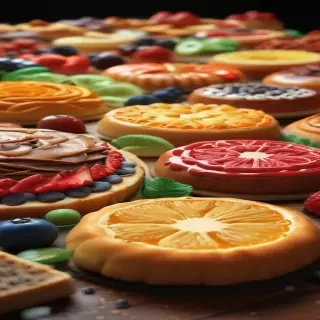 animated food