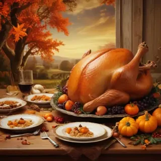 thanksgiving background aesthetic