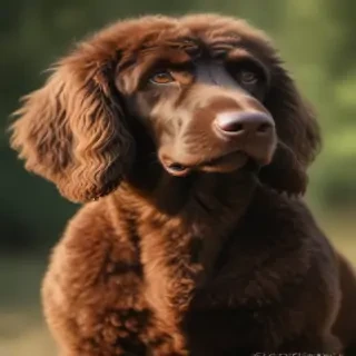 irish water spaniel
