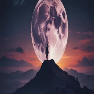 aesthetic moon wallpaper iphone