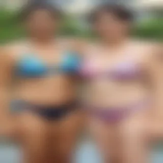 aunties in bikini