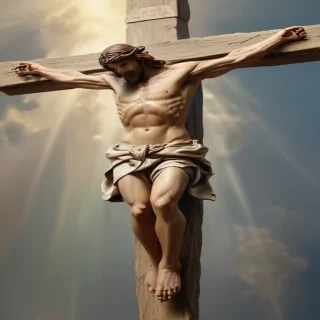 jesus on the cross clipart