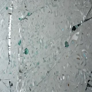 broken glass texture