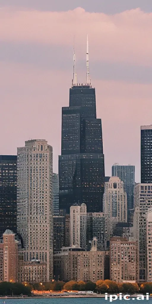 chicago skyline png
