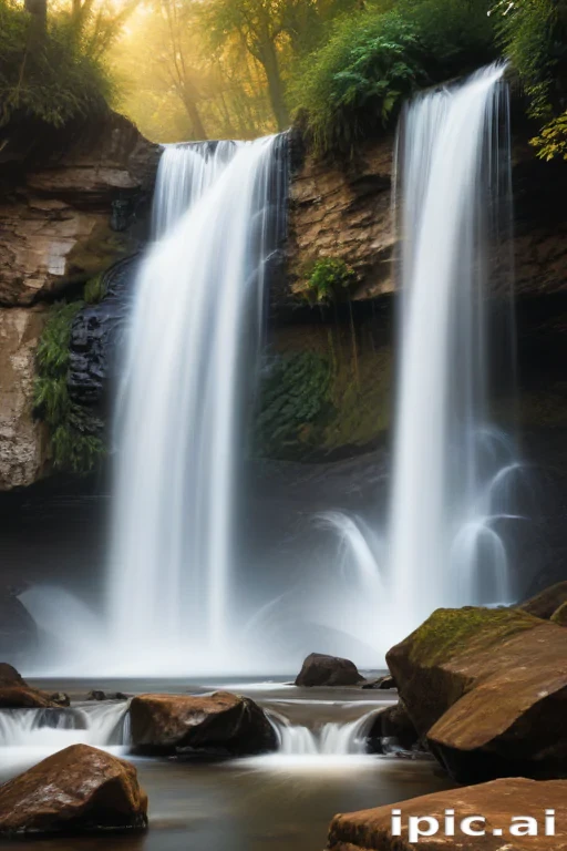 water fall wall paper