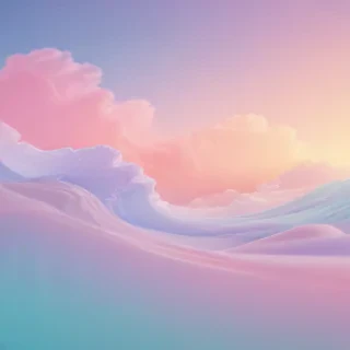 pastel gradient background