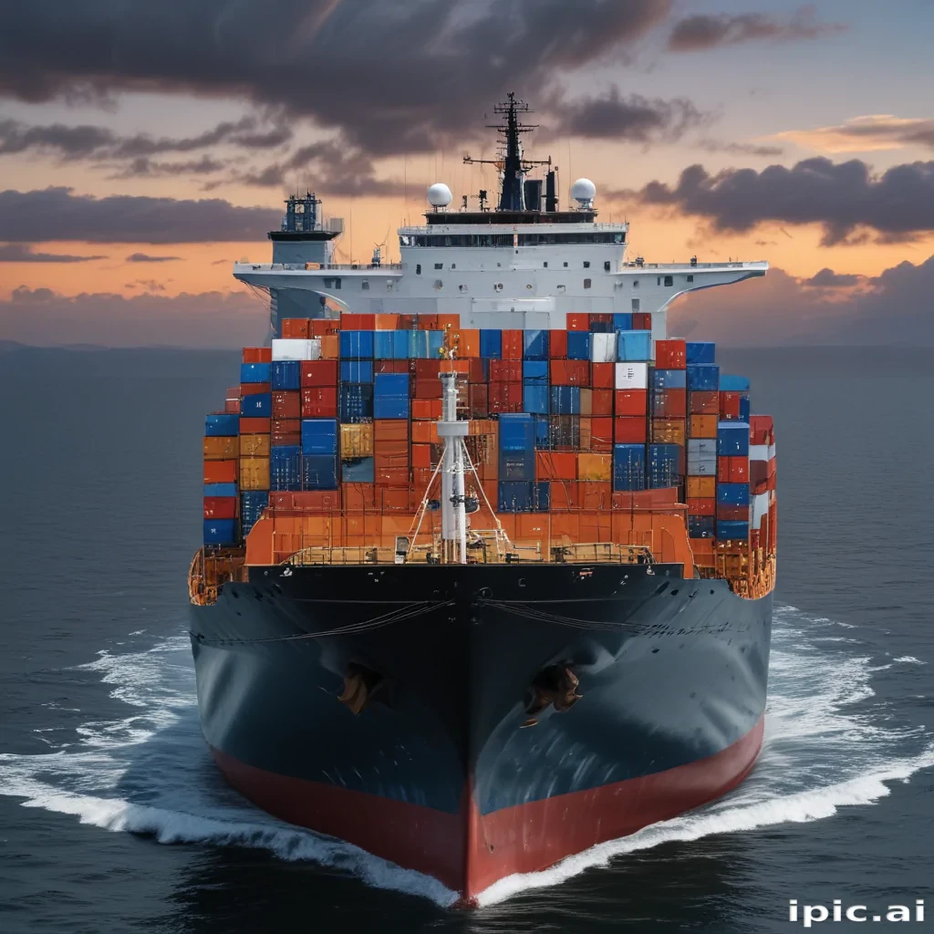 container ship